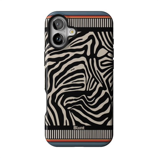 Zebra Rhythm iPhone Case gallery - Iphone_16_Mini_Air_Plus_1