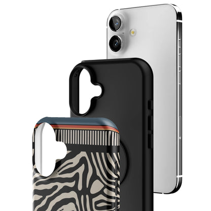Zebra Rhythm iPhone Case gallery - Iphone_16_Mini_Air_Plus_3