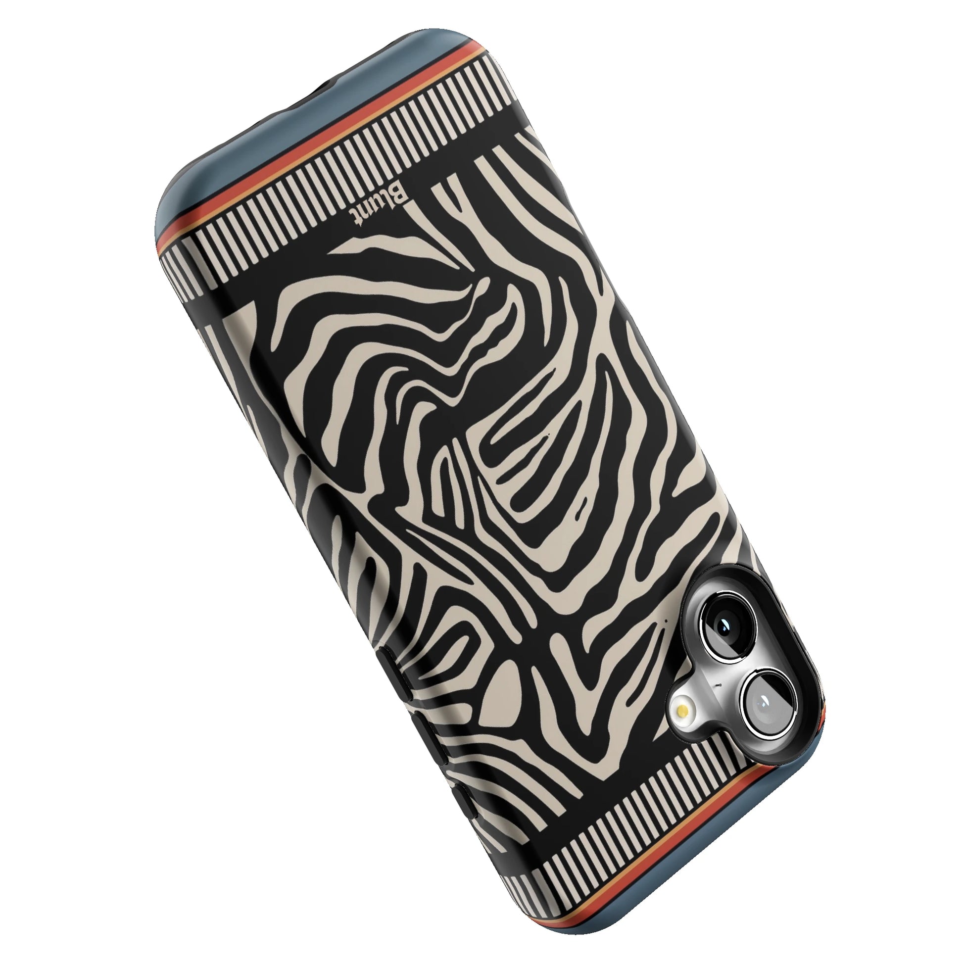 Zebra Rhythm iPhone Case gallery - Iphone_16_Mini_Air_Plus_5