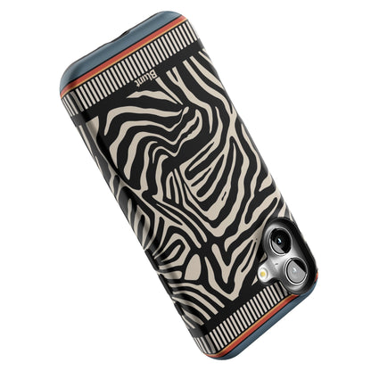 Zebra Rhythm iPhone Case gallery - Iphone_16_Mini_Air_Plus_5