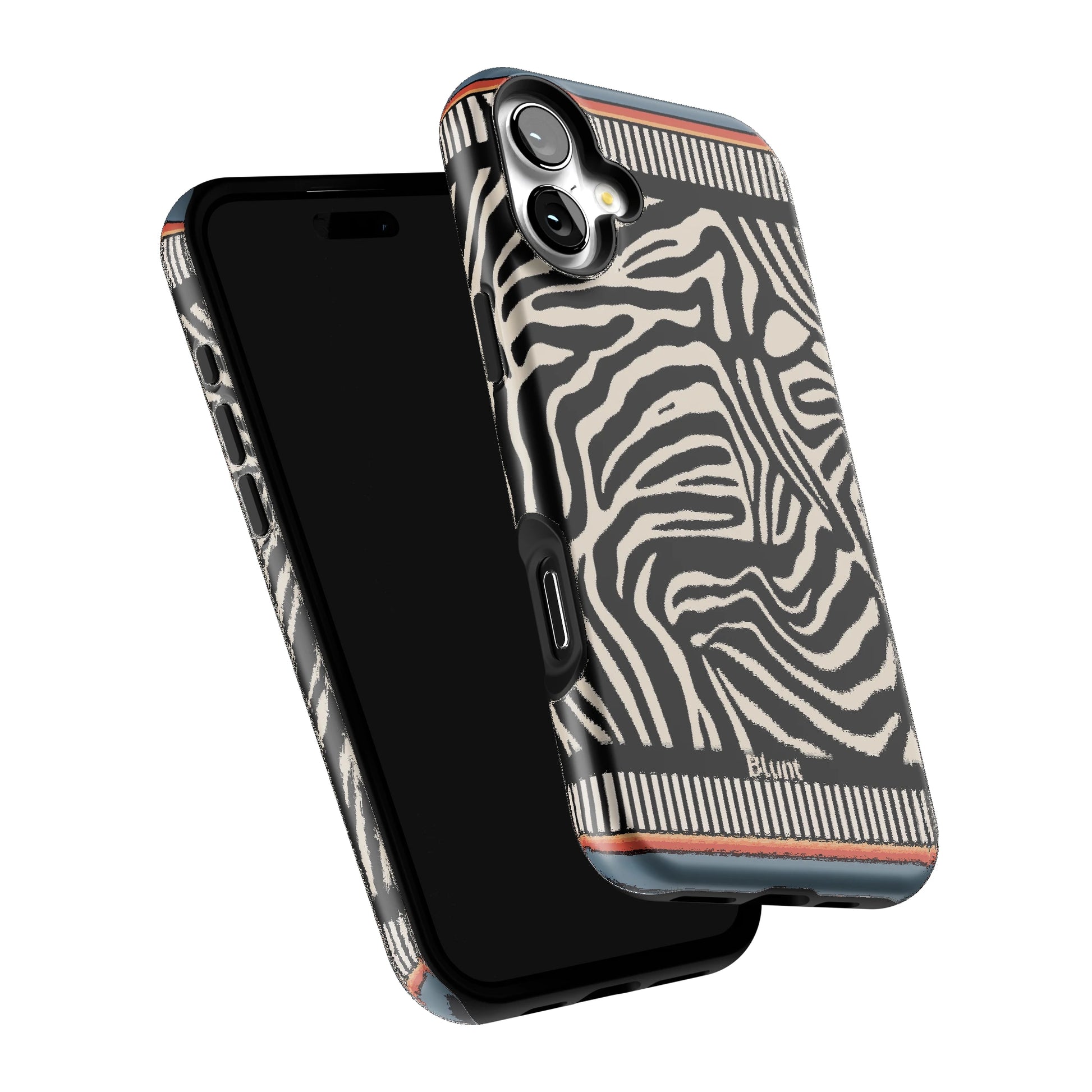 Zebra Rhythm iPhone Case gallery - Iphone_16_Mini_Air_Plus_6