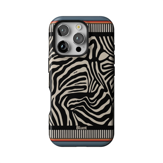 Zebra Rhythm iPhone Case gallery - Iphone_16_Pro_1