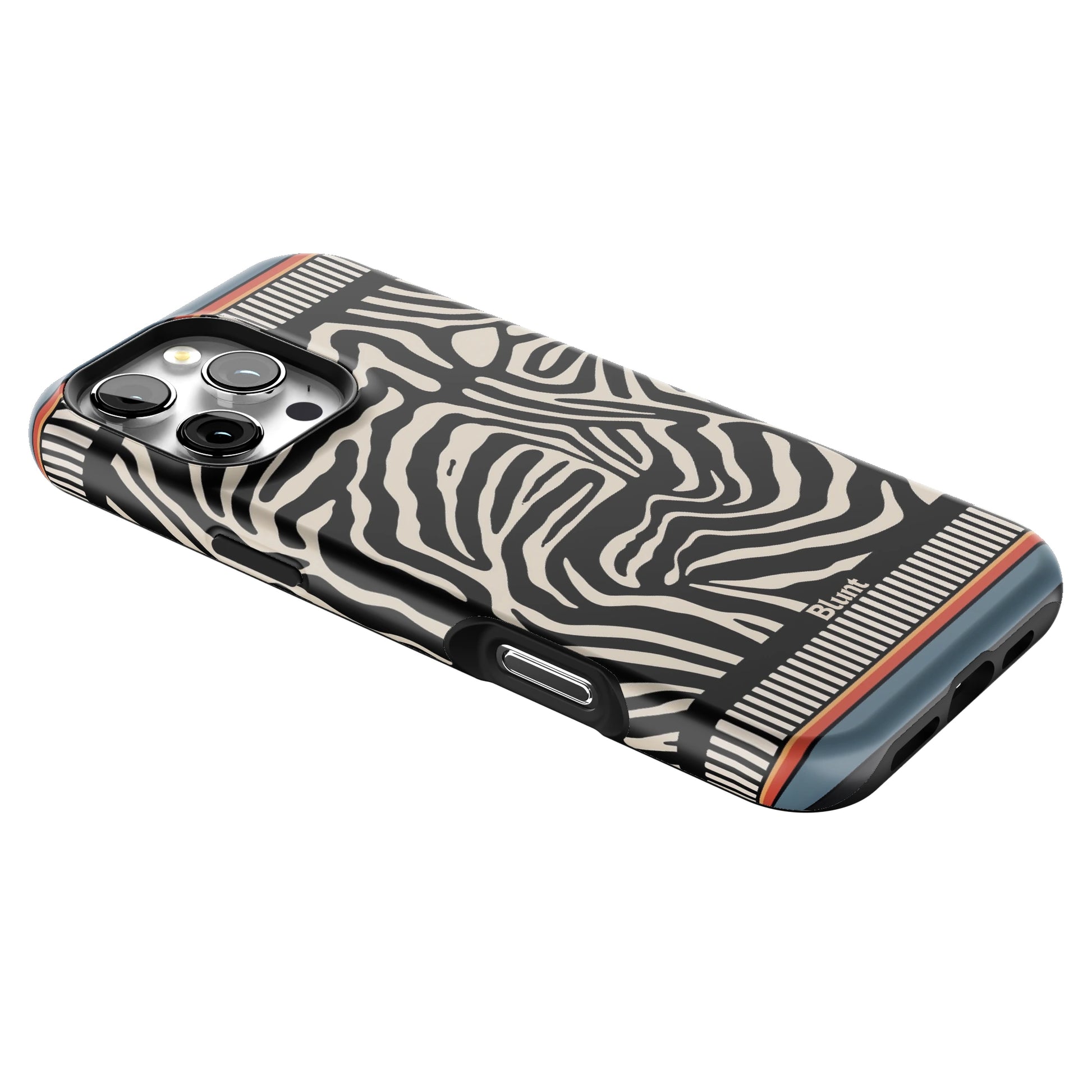 Zebra Rhythm iPhone Case gallery - Iphone_16_Pro_Max_2