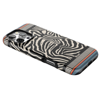 Zebra Rhythm iPhone Case gallery - Iphone_16_Pro_Max_2