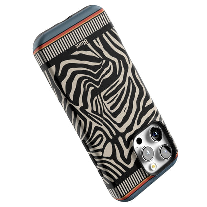 Zebra Rhythm iPhone Case gallery - Iphone_16_Pro_Max_5