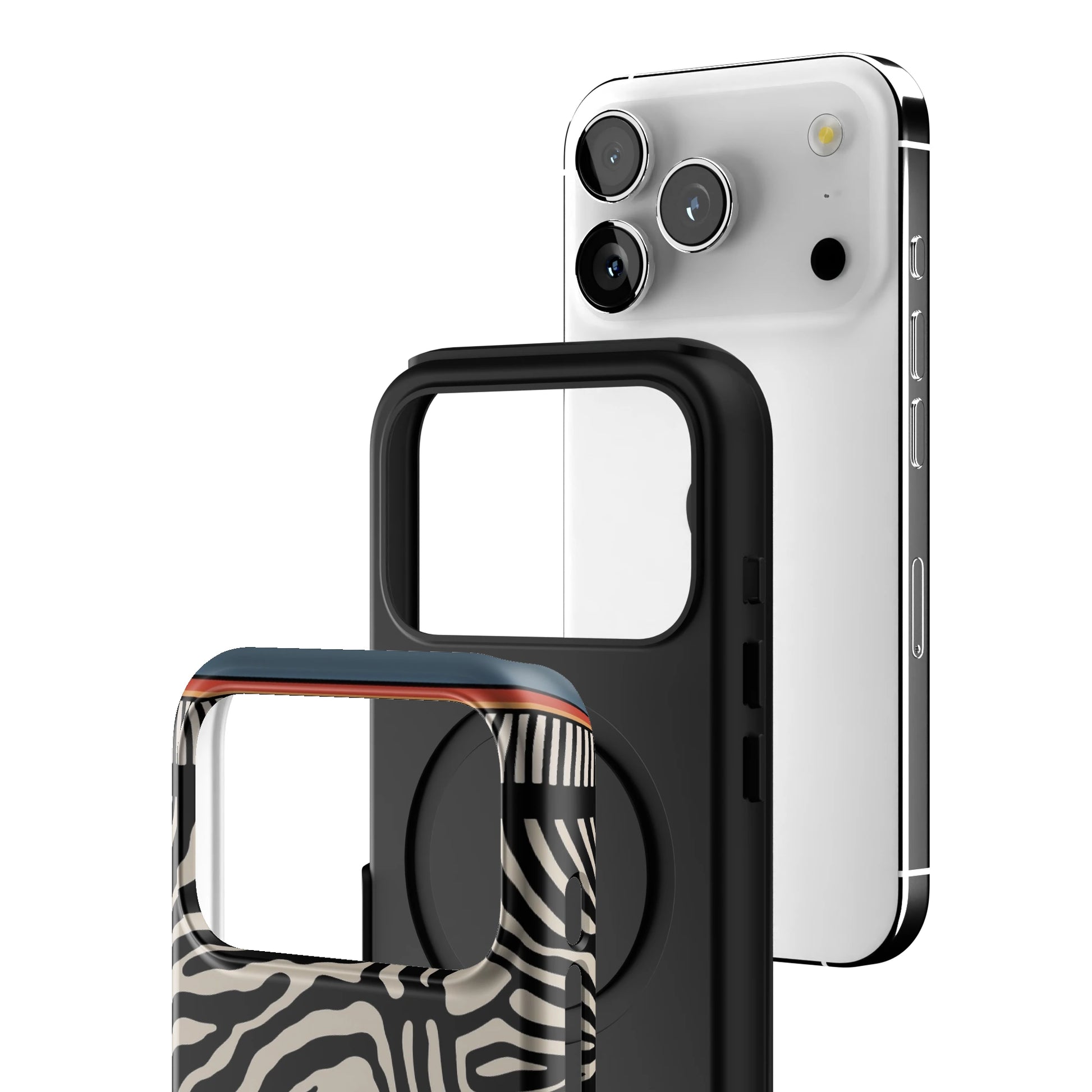 Zebra Rhythm iPhone Case gallery - Iphone_17_Pro_3