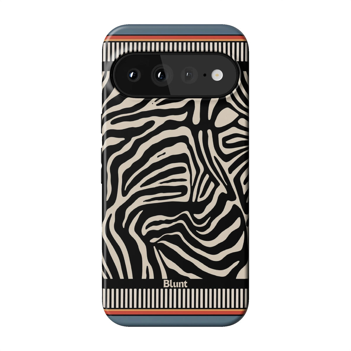 Zebra Rhythm Pixel Case - Blunt Cases