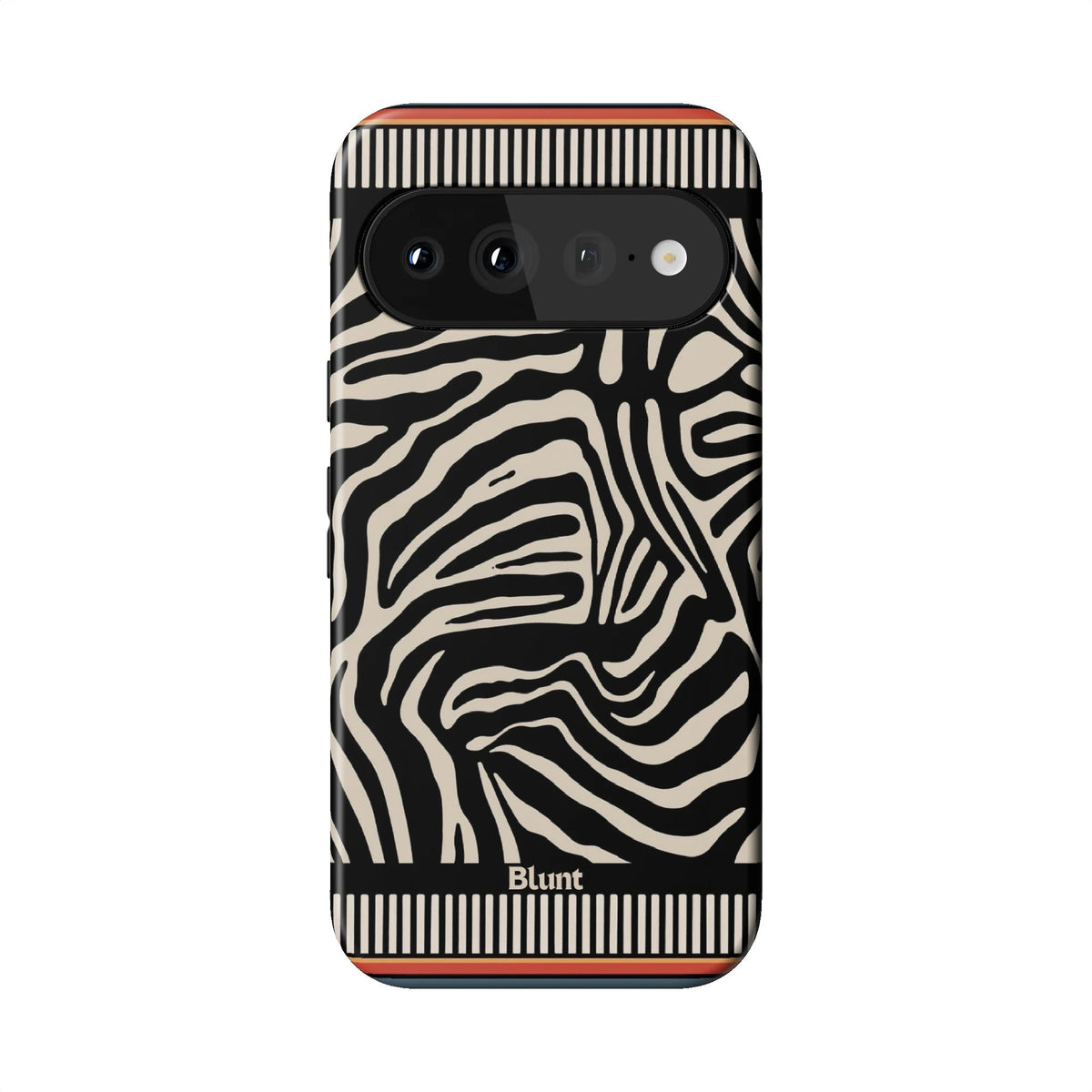 Zebra Rhythm Pixel Case - Blunt Cases