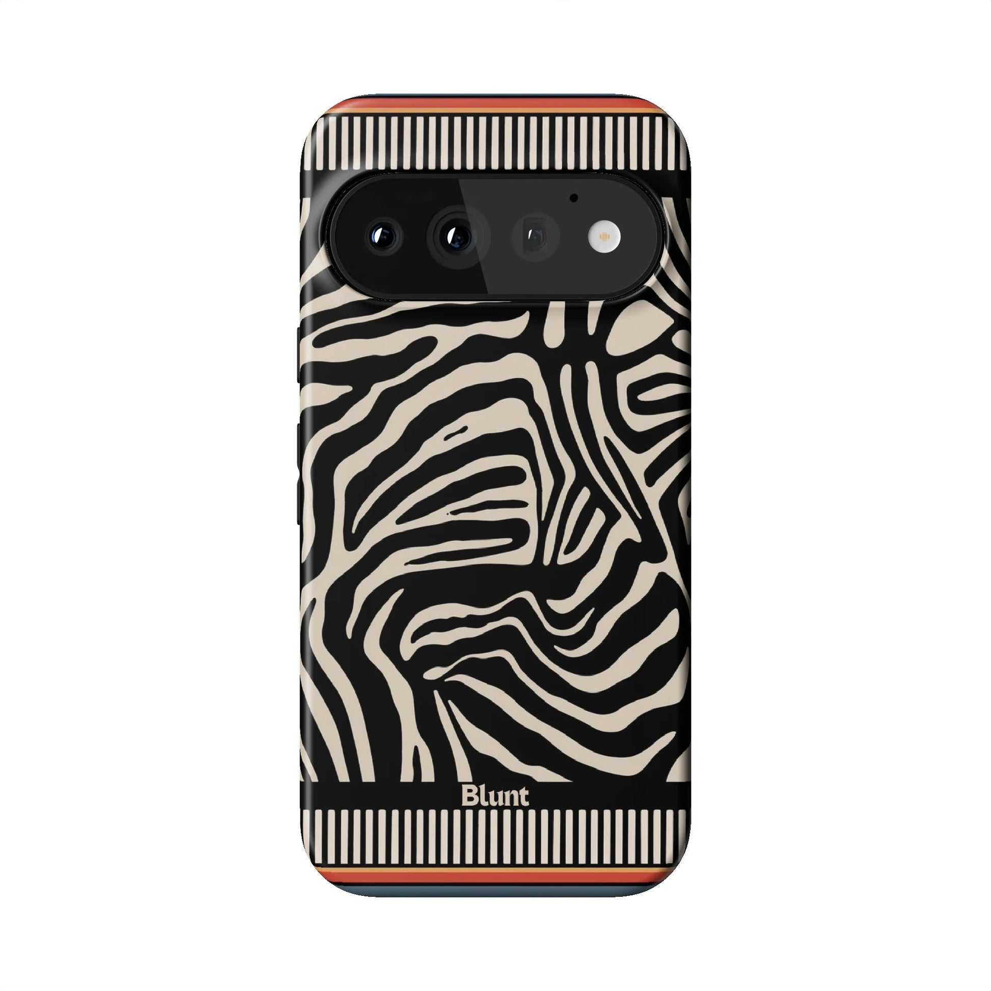 Zebra Rhythm Pixel Case - Blunt Cases