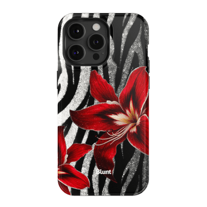 Zebra Rouge iPhone Case - Blunt Cases