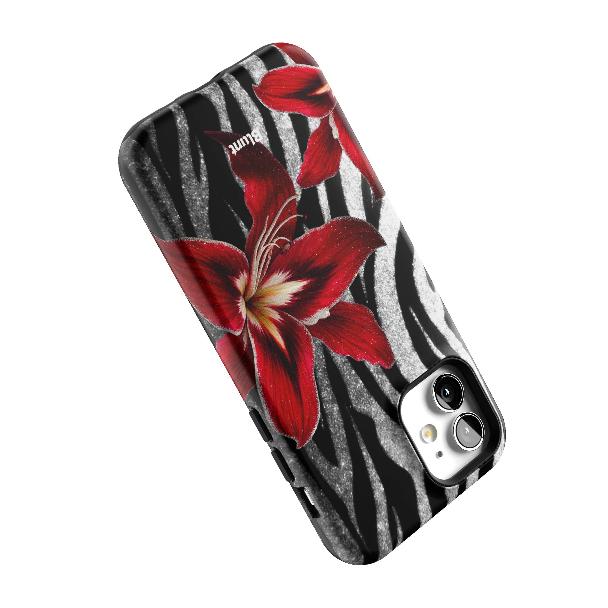 Zebra Rouge iPhone Case gallery - Iphone_12_Iphone_5