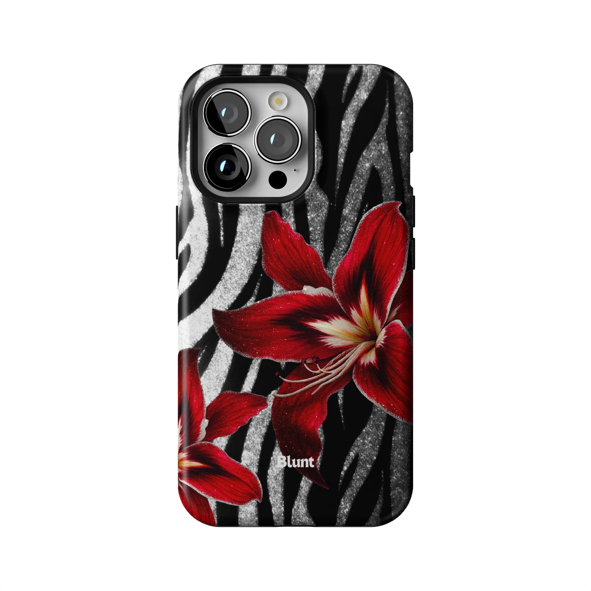 Zebra Rouge iPhone Case gallery - Iphone_13_Pro_1