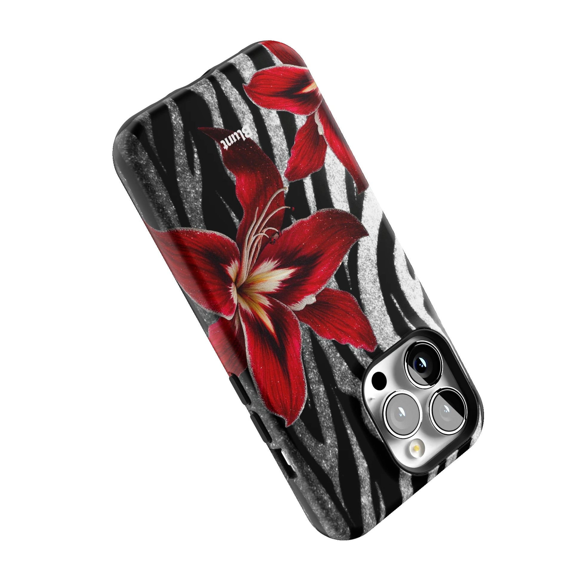 Zebra Rouge iPhone Case gallery - Iphone_13_Pro_5