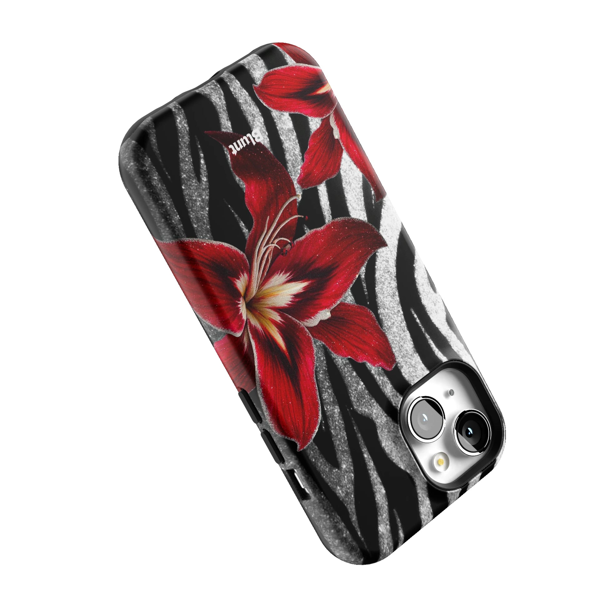 Zebra Rouge iPhone Case gallery - Iphone_15_Iphone_5