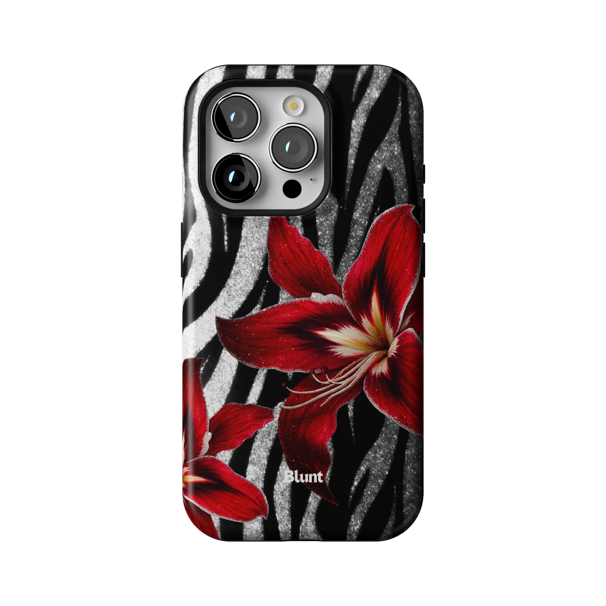 Zebra Rouge iPhone Case gallery - Iphone_15_Pro_1