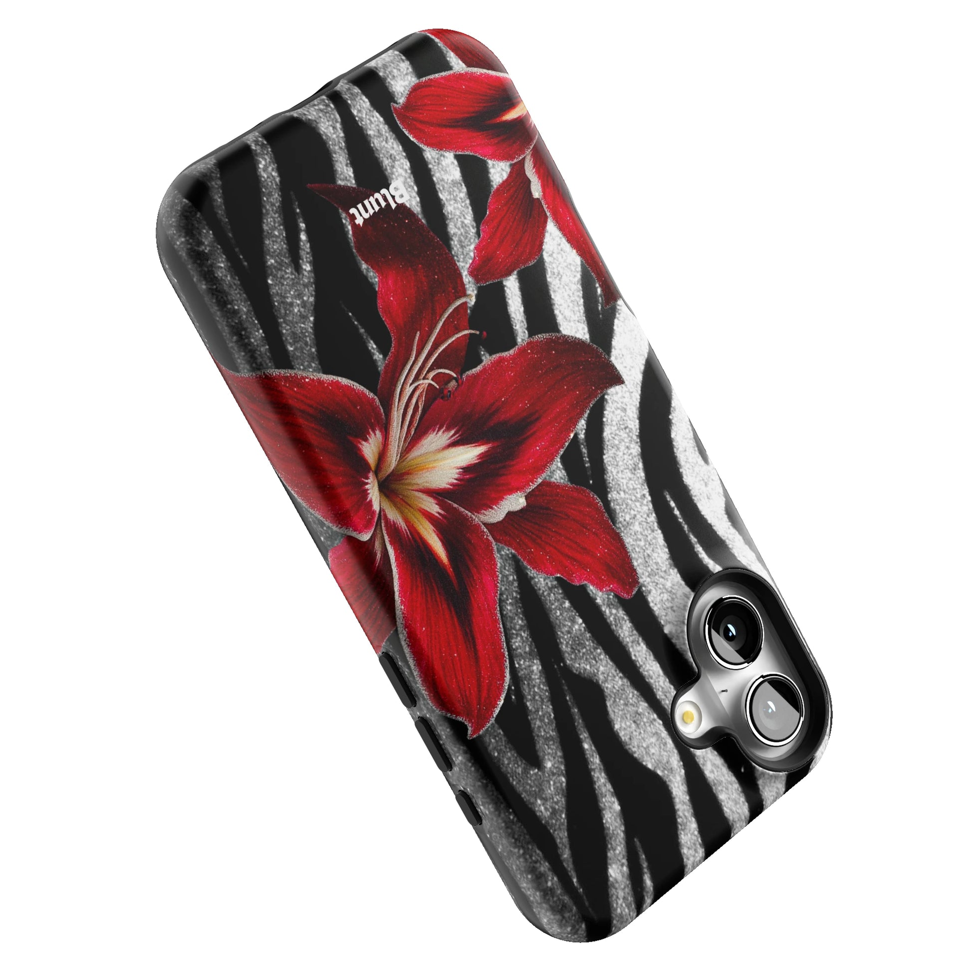 Zebra Rouge iPhone Case gallery - Iphone_16_Mini_Air_Plus_5