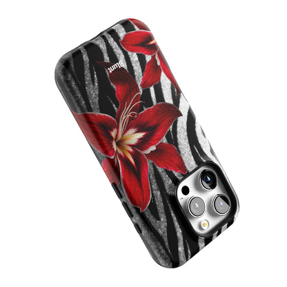 Zebra Rouge iPhone Case gallery - Iphone_16_Pro_5