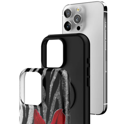 Zebra Rouge iPhone Case gallery - Iphone_16_Pro_Max_3