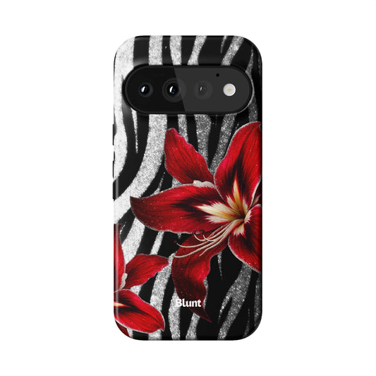 Zebra Rouge Pixel Case - Blunt Cases