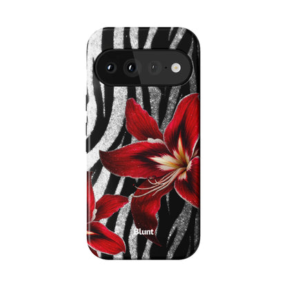 Zebra Rouge Pixel Case - Blunt Cases
