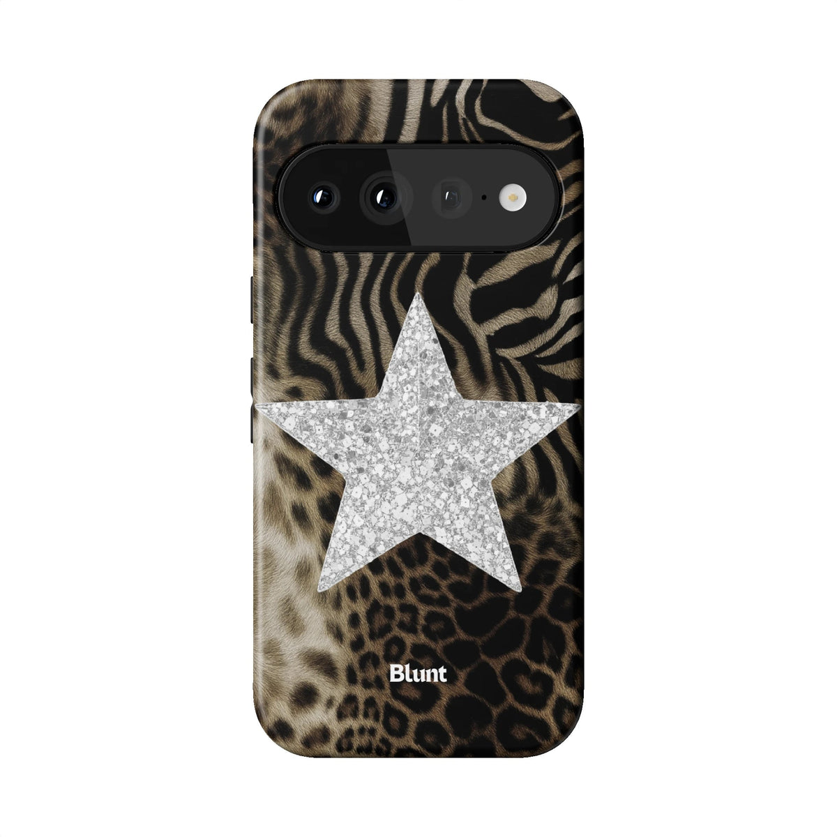 Zebra Star Pixel Case - Blunt Cases
