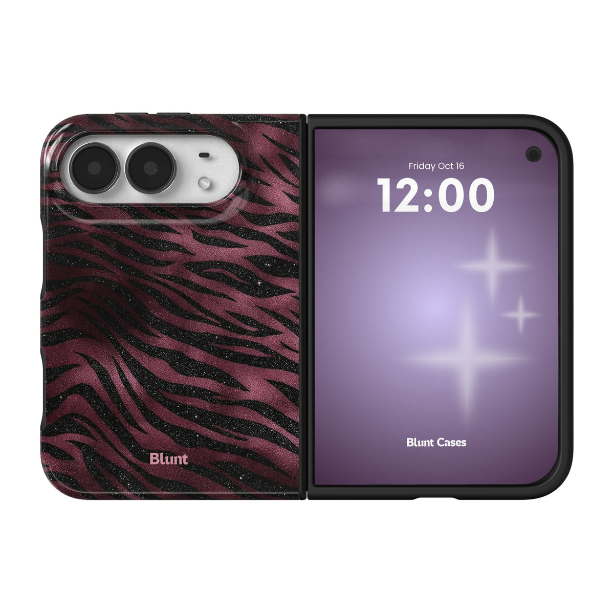 zebra-stripes-iphone-case iPhone 18 Duo case, view 1