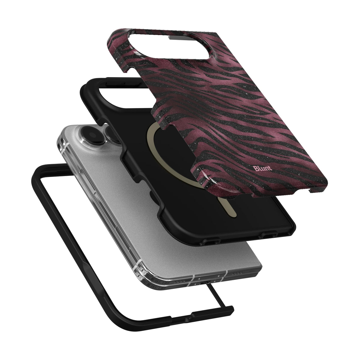 zebra-stripes-iphone-case iPhone 18 Duo case, view 6