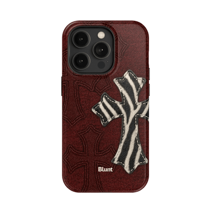 Zebrascale Cross iPhone Case - Blunt Cases