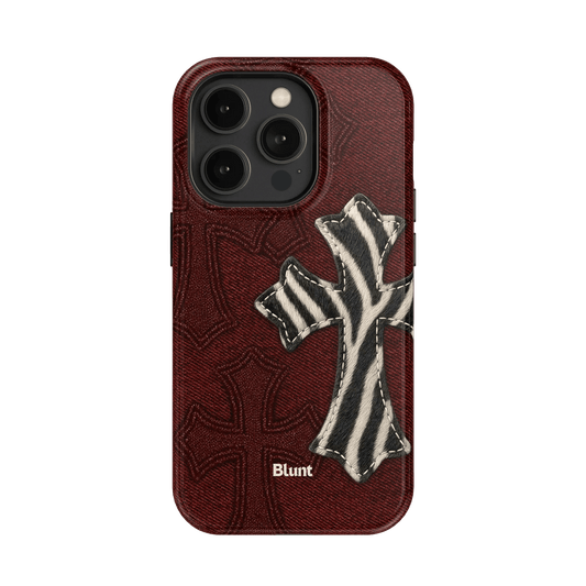 Zebrascale Cross iPhone Case - Blunt Cases