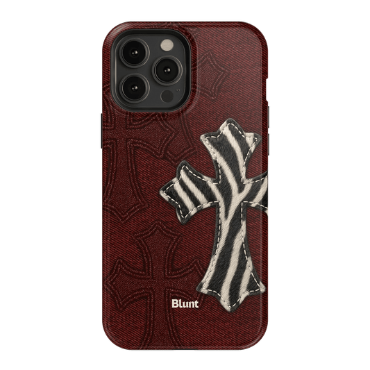 Zebrascale Cross iPhone Case - Blunt Cases