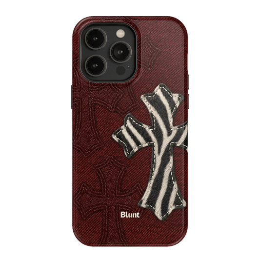 Zebrascale Cross iPhone Case - Blunt Cases