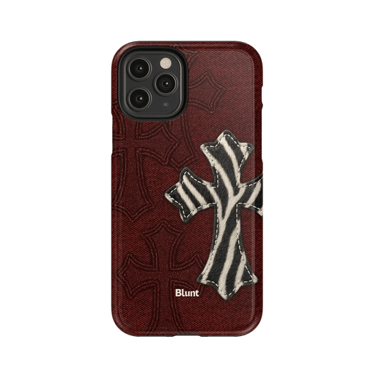 Zebrascale Cross iPhone Case - Blunt Cases