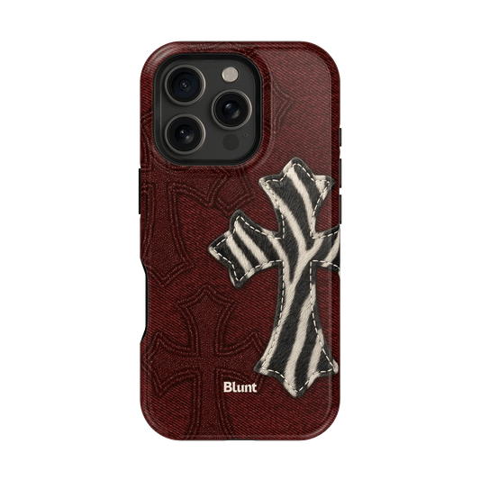 Zebrascale Cross iPhone Case - Blunt Cases
