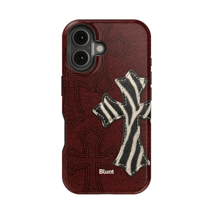 Zebrascale Cross iPhone Case - Blunt Cases