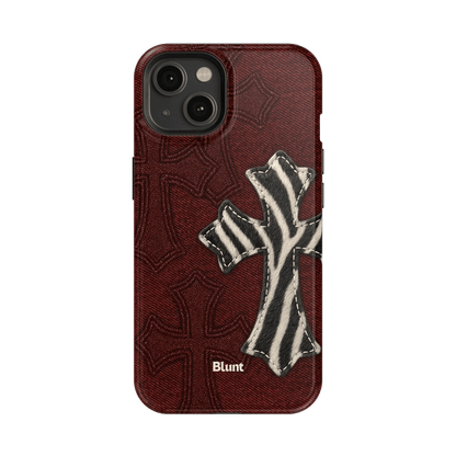 Zebrascale Cross iPhone Case - Blunt Cases