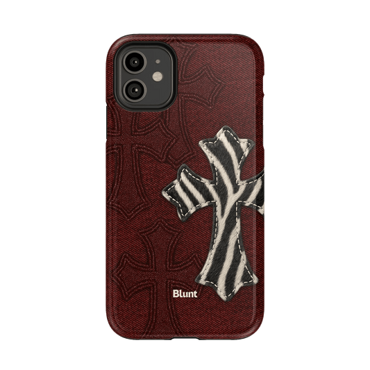 Zebrascale Cross iPhone Case - Blunt Cases