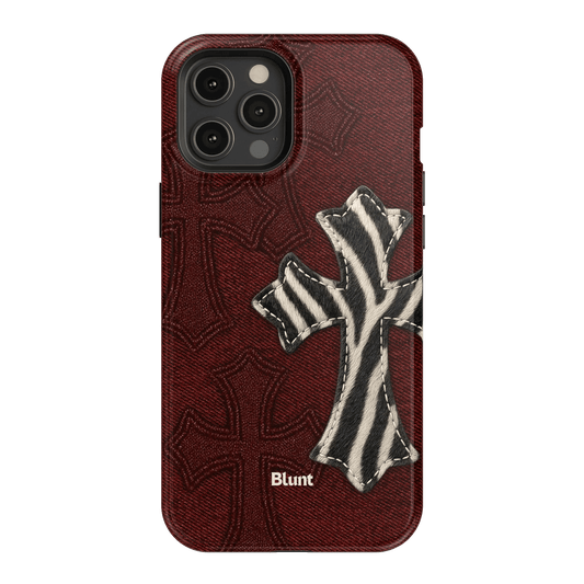 Zebrascale Cross iPhone Case - Blunt Cases