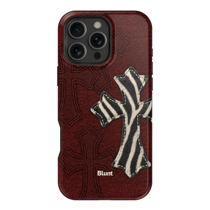 Zebrascale Cross iPhone Case - Blunt Cases