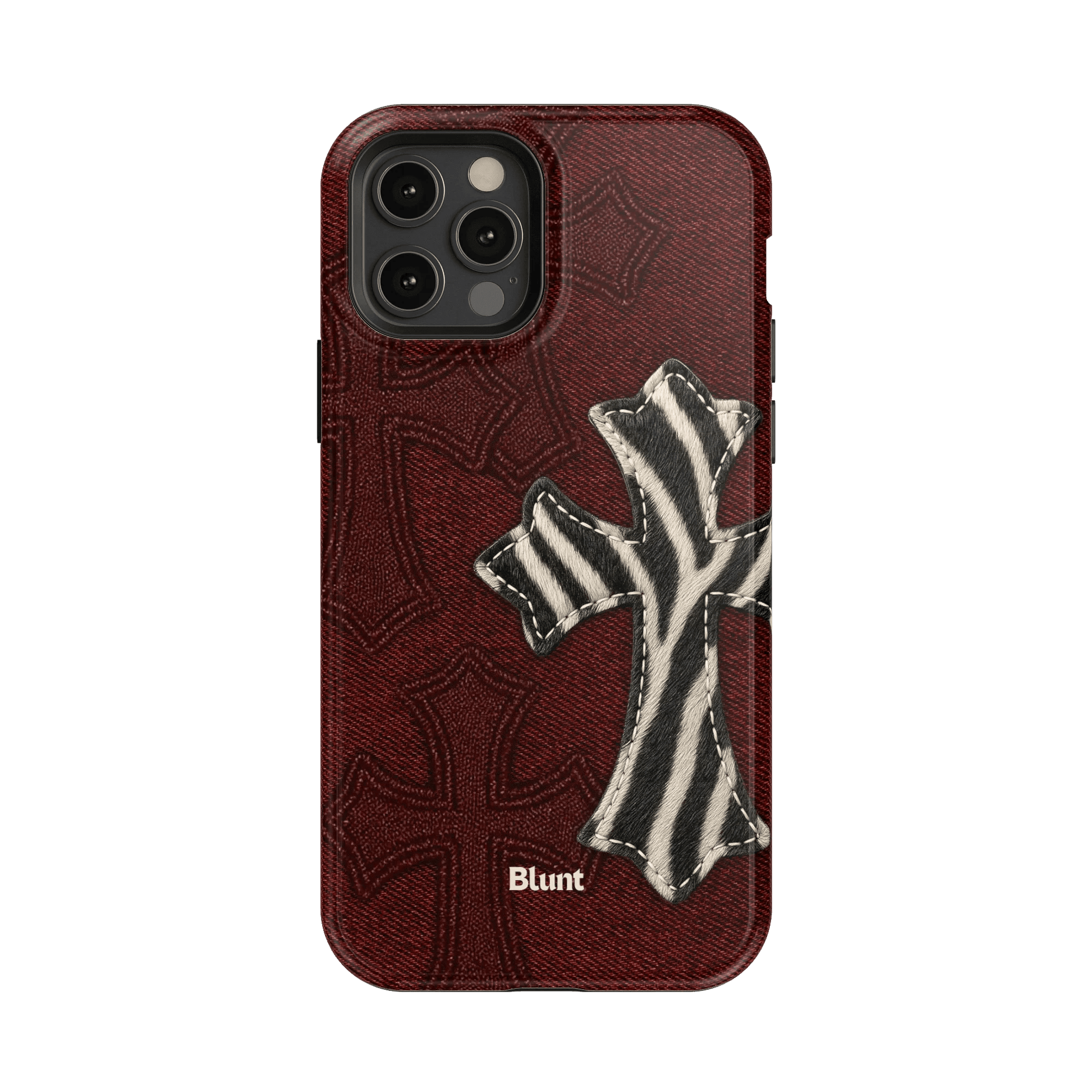 Zebrascale Cross iPhone Case - Blunt Cases