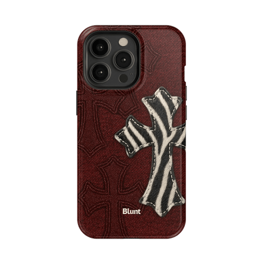 Zebrascale Cross iPhone Case - Blunt Cases