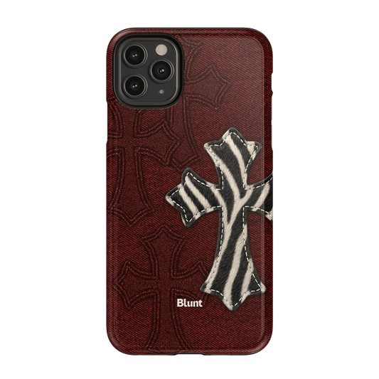 Zebrascale Cross iPhone Case - Blunt Cases