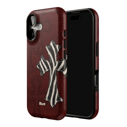 Zebrascale Cross iPhone Case - Blunt Cases