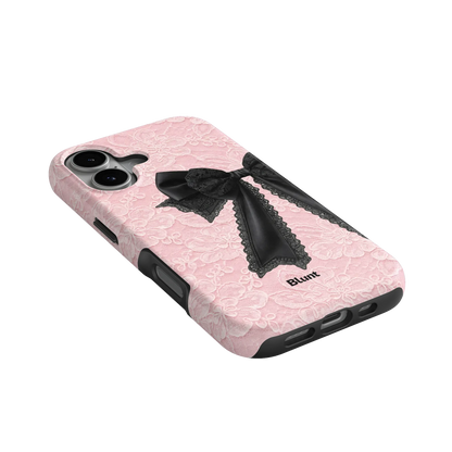 Blushed Bow iPhone Case