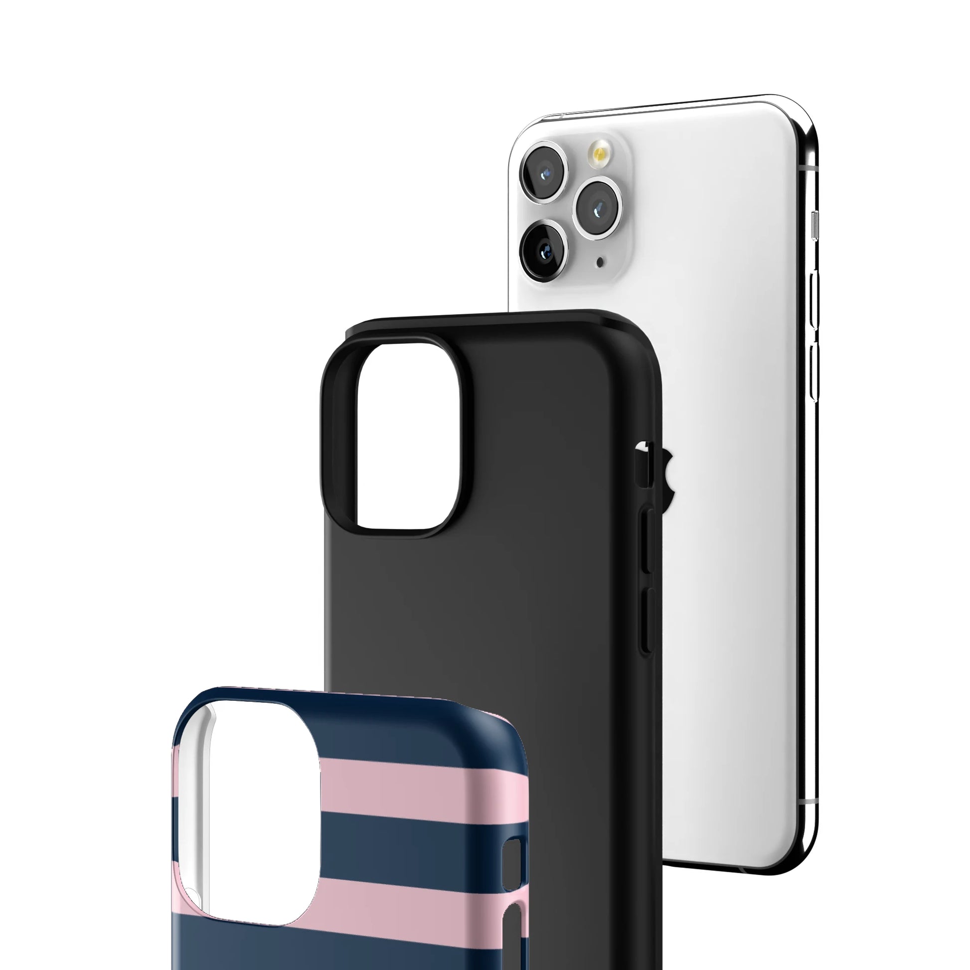 Blueberry-Blush-Stripe-iphone-case-iPhone 11 Pro-3