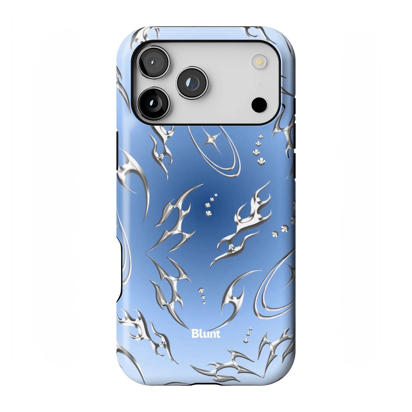 Blue Cyber iPhone Case