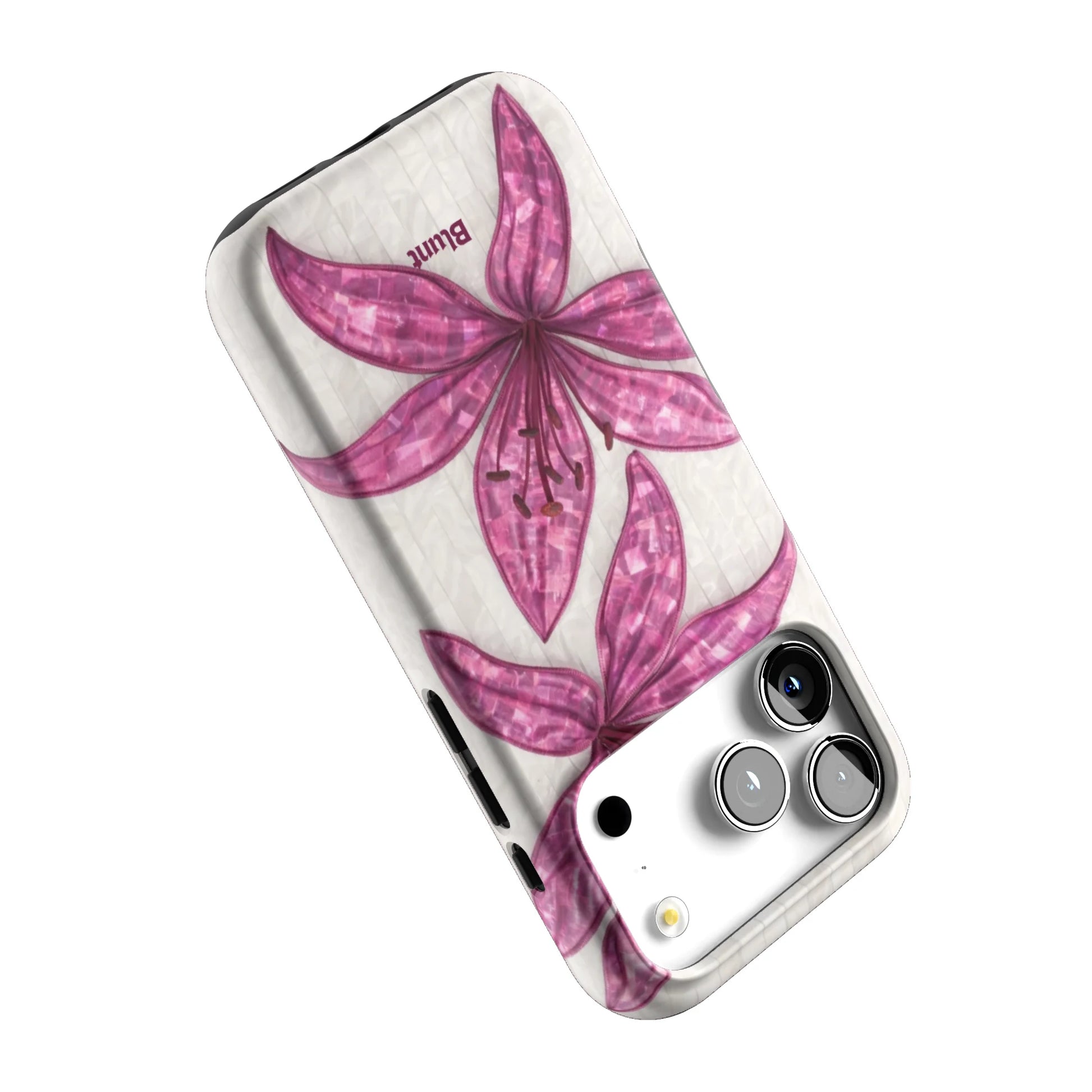 Purple-Floral-Luster-iphone-case-iPhone 17 Pro-4