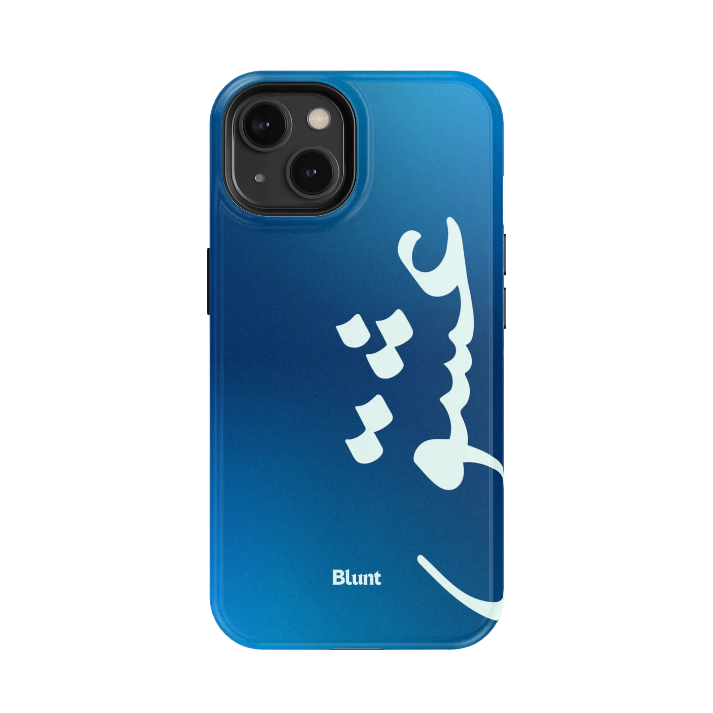 Blue Love iPhone Case