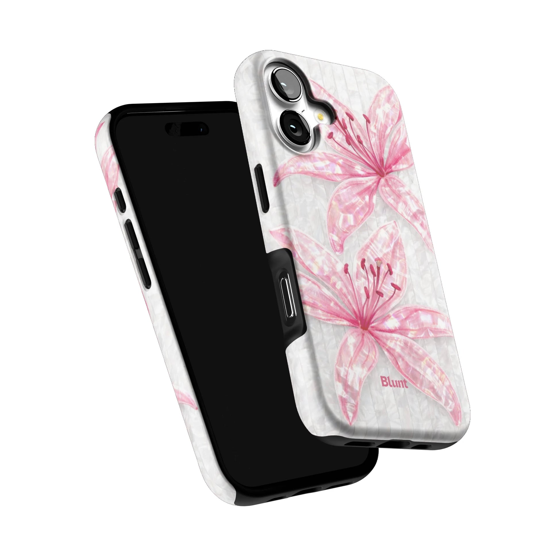 Pink-Floral-Luster-iphone-case-iPhone 17-5