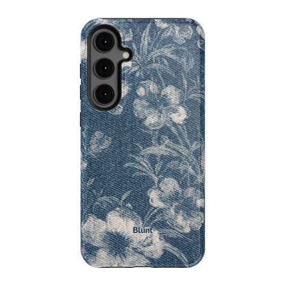 Denim Bloom Samsung Case