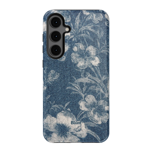 Denim Bloom Samsung Case